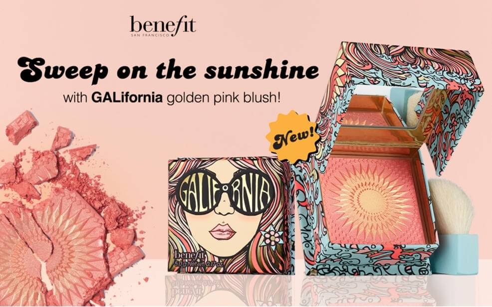 Benefit, GALifornia, บลัช,Benefit GALifornia ,เบเนฟิต บลัชใหม่