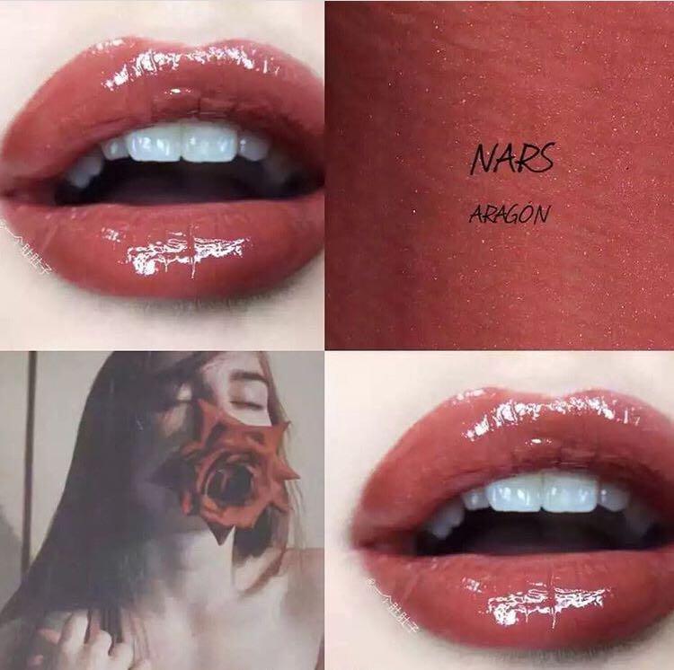 NARS, NARS Lip Gloss, NARS Lip Gloss รีวิว, NARS Lip Gloss ราคา, NARS Lip Gloss สี, NARS Lip Gloss #Aragon, NARS Lip Gloss #Aragon รีวิว, NARS Lip Gloss #Aragon ราคา, NARS Lip Gloss #Aragon 6ml, ลิป NARS, ลิปกลอส NARS