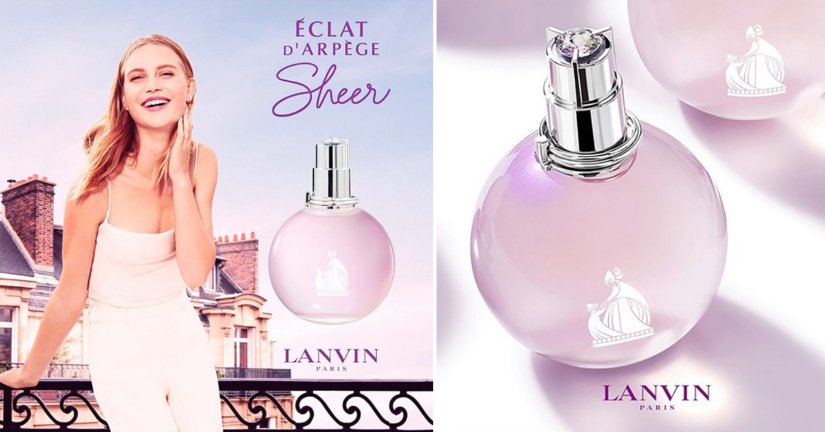 Lanvin Eclat D'Arpege Sheer EDT 30 ml น้ำหอมกลิ่นใหม่ล่าสุด กลิ่น Floral ห่อหุ้มด้วยครีมและผสมผสานระหว่างไวท์มัสค์ หอมละมุนกว่าเคย