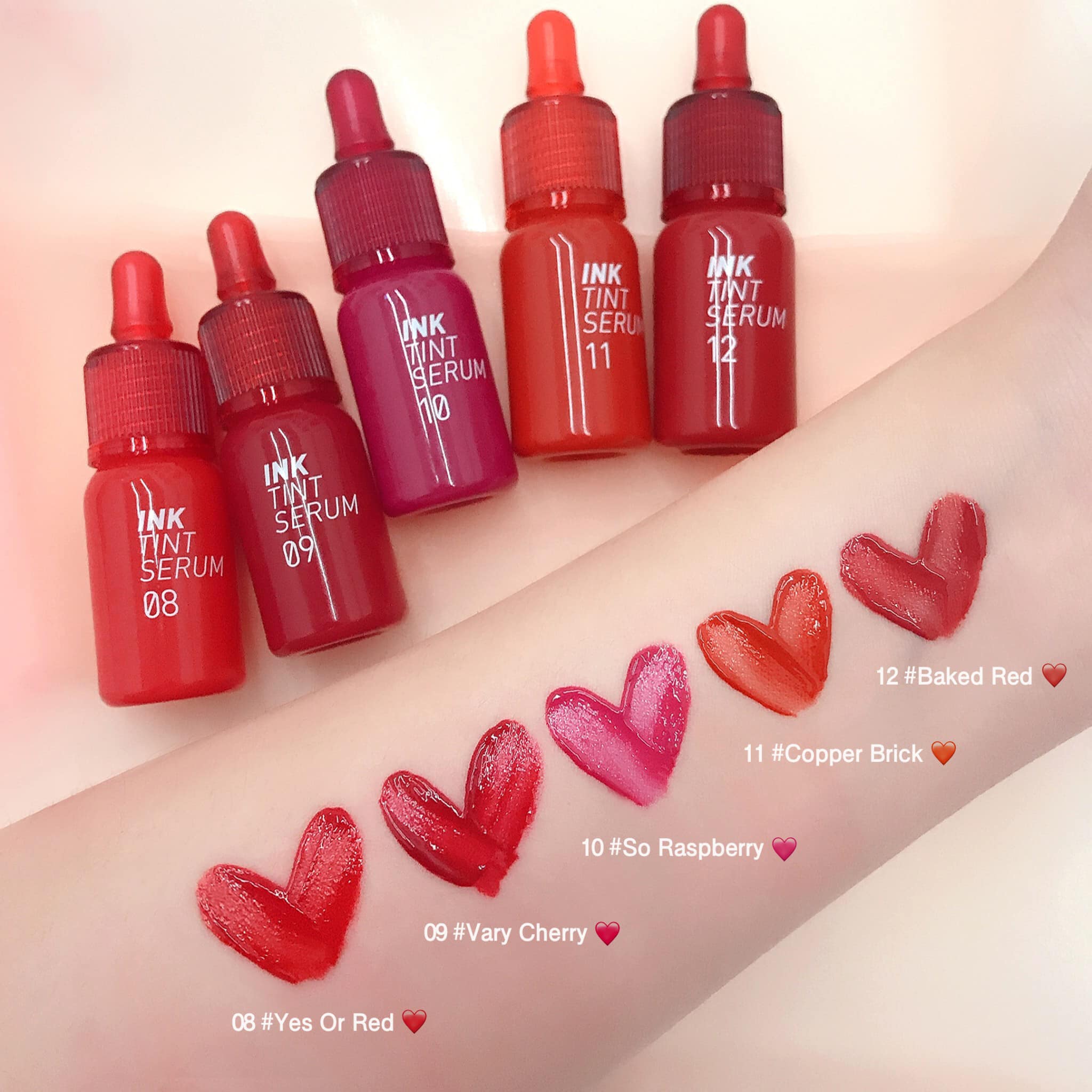 Peripera Ink Tint Serum #12 Baked Red