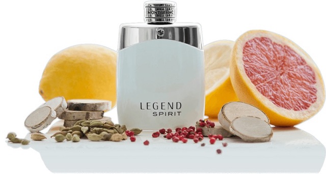 Mont Blanc Legend Spirit EDT  ท๊อปโน๊ตส์: Pink Pepper, Bergamot  ฮาร์ทโน๊ตส์: Aquatic accord, Lavender  เบสโน๊ตส์: White Woods, White Musk