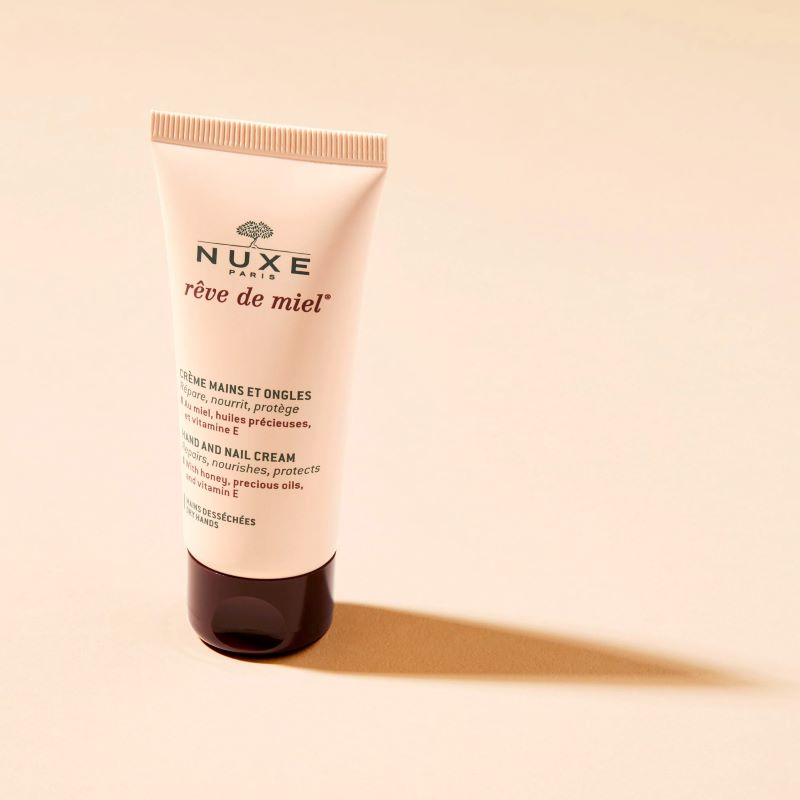 NUXE Reve De Miel Hand And Nail Cream 30ml , NUXE , Hand And Nail ,  Cream , ครีมทามือ , ครีมบำรุงเล็บ , NUXE ราคา , NUXE รีวิว